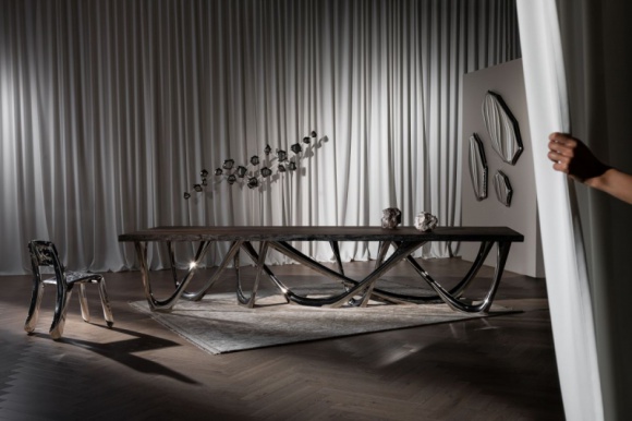 Podłoga Barlinka na stoisku Oskara Zięty podczas Warsaw Home 2021